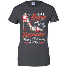 Load image into Gallery viewer, Diamond Woman A Queen Was Born In December Birthday Shirt VA01 - diamond-woman-a-queen-was-born-in-december-birthday-shirt-va01-vivianstorescom-9