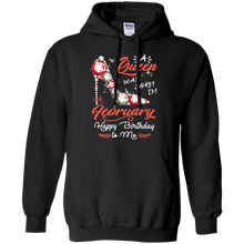 Load image into Gallery viewer, Diamond Woman A Queen Was Born In February Birthday Shirt VA01 - diamond-woman-a-queen-was-born-in-february-birthday-shirt-va01-vivianstorescom-4