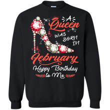 Load image into Gallery viewer, Diamond Woman A Queen Was Born In February Birthday Shirt VA01 - diamond-woman-a-queen-was-born-in-february-birthday-shirt-va01-vivianstorescom-6