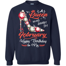 Load image into Gallery viewer, Diamond Woman A Queen Was Born In February Birthday Shirt VA01 - diamond-woman-a-queen-was-born-in-february-birthday-shirt-va01-vivianstorescom-7