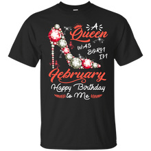 Load image into Gallery viewer, Diamond Woman A Queen Was Born In February Birthday Shirt VA01 - diamond-woman-a-queen-was-born-in-february-birthday-shirt-va01-vivianstorescom