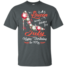 Load image into Gallery viewer, Diamond Woman A Queen Was Born In July Birthday Shirt VA01 - diamond-woman-a-queen-was-born-in-july-birthday-shirt-va01-vivianstorescom-3