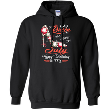 Load image into Gallery viewer, Diamond Woman A Queen Was Born In July Birthday Shirt VA01 - diamond-woman-a-queen-was-born-in-july-birthday-shirt-va01-vivianstorescom-4