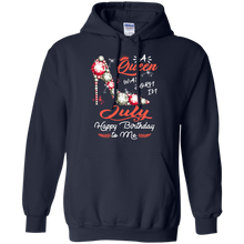 Load image into Gallery viewer, Diamond Woman A Queen Was Born In July Birthday Shirt VA01 - diamond-woman-a-queen-was-born-in-july-birthday-shirt-va01-vivianstorescom-5