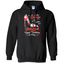 Load image into Gallery viewer, Diamond Woman A Queen Was Born In March Birthday Shirt for Woman VA01 - diamond-woman-a-queen-was-born-in-march-birthday-shirt-for-woman-va01-vivianstorescom-4