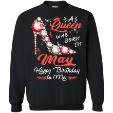 Load image into Gallery viewer, Diamond Woman A Queen Was Born In May Birthday Shirt VA01 - diamond-woman-a-queen-was-born-in-may-birthday-shirt-va01-vivianstorescom-6