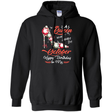 Load image into Gallery viewer, Diamond Woman A Queen Was Born In October Birthday Shirt VA01 - diamond-woman-a-queen-was-born-in-october-birthday-shirt-va01-vivianstorescom-4