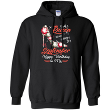 Load image into Gallery viewer, Diamond Woman A Queen Was Born In September Birthday Shirt VA01 - diamond-woman-a-queen-was-born-in-september-birthday-shirt-va01-vivianstorescom-4