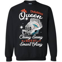 Load image into Gallery viewer, Dolphins Queen Classy Sassy And A Bit Smart Assy Shirt KA01 - dolphins-queen-classy-sassy-and-a-bit-smart-assy-shirt-ka01-vivianstorescom-5