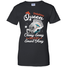 Load image into Gallery viewer, Dolphins Queen Classy Sassy And A Bit Smart Assy Shirt KA01 - dolphins-queen-classy-sassy-and-a-bit-smart-assy-shirt-ka01-vivianstorescom-7