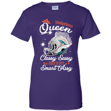 Load image into Gallery viewer, Dolphins Queen Classy Sassy And A Bit Smart Assy Shirt KA01 - dolphins-queen-classy-sassy-and-a-bit-smart-assy-shirt-ka01-vivianstorescom-8