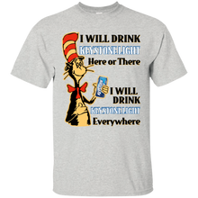 Load image into Gallery viewer, Dr Seuss I Will Drink Keystone Light Here or There Shirt HA01 - dr-seuss-i-will-drink-keystone-light-here-or-there-shirt-ha01-vivianstorescom-2