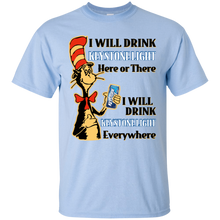 Load image into Gallery viewer, Dr Seuss I Will Drink Keystone Light Here or There Shirt HA01 - dr-seuss-i-will-drink-keystone-light-here-or-there-shirt-ha01-vivianstorescom-5