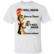 Load image into Gallery viewer, Dr Seuss I Will Drink Pepsi Here or There Shirt HA01 - dr-seuss-i-will-drink-pepsi-here-or-there-shirt-ha01-vivianstorescom-3