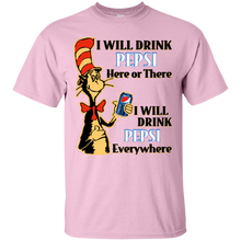 Load image into Gallery viewer, Dr Seuss I Will Drink Pepsi Here or There Shirt HA01 - dr-seuss-i-will-drink-pepsi-here-or-there-shirt-ha01-vivianstorescom-4