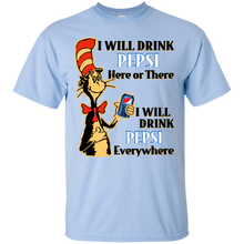 Load image into Gallery viewer, Dr Seuss I Will Drink Pepsi Here or There Shirt HA01 - dr-seuss-i-will-drink-pepsi-here-or-there-shirt-ha01-vivianstorescom-5
