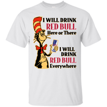 Load image into Gallery viewer, Dr Seuss I Will Drink Red Bull Here or There Shirt HA01 - dr-seuss-i-will-drink-red-bull-here-or-there-shirt-ha01-vivianstorescom-3