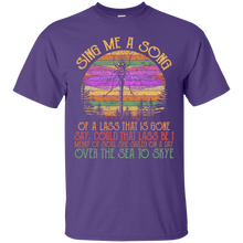 Load image into Gallery viewer, Dragonfly Sing Me A Song Of A Lass That Is Gone Vintage T-shirt KA02 - dragonfly-sing-me-a-song-of-a-lass-that-is-gone-vintage-t-shirt-ka02-vivianstorescom-2