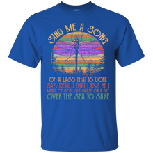 Load image into Gallery viewer, Dragonfly Sing Me A Song Of A Lass That Is Gone Vintage T-shirt KA02 - dragonfly-sing-me-a-song-of-a-lass-that-is-gone-vintage-t-shirt-ka02-vivianstorescom-3