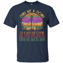 Load image into Gallery viewer, Dragonfly Sing Me A Song Of A Lass That Is Gone Vintage T-shirt KA02 - dragonfly-sing-me-a-song-of-a-lass-that-is-gone-vintage-t-shirt-ka02-vivianstorescom-4