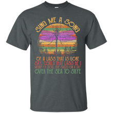 Load image into Gallery viewer, Dragonfly Sing Me A Song Of A Lass That Is Gone Vintage T-shirt KA02 - dragonfly-sing-me-a-song-of-a-lass-that-is-gone-vintage-t-shirt-ka02-vivianstorescom-5