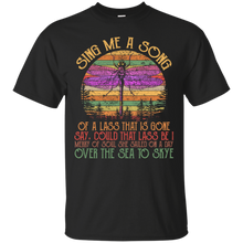 Load image into Gallery viewer, Dragonfly Sing Me A Song Of A Lass That Is Gone Vintage T-shirt KA02 - dragonfly-sing-me-a-song-of-a-lass-that-is-gone-vintage-t-shirt-ka02-vivianstorescom