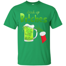 Load image into Gallery viewer, Drink Up Bitches Grinch Drink Beer Shamrock Patrick's Day Shirt LT02 - drink-up-bitches-grinch-drink-beer-shamrock-patricks-day-shirt-lt02-vivianstorescom-2