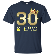 Load image into Gallery viewer, Epic 30th Birthday 30 Years Old Golden King Crown T-shirt For Men HA02 - epic-30th-birthday-30-years-old-golden-king-crown-t-shirt-for-men-ha02-vivianstorescom-3