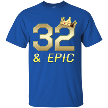 Load image into Gallery viewer, Epic 32nd Birthday 32 Years Old Golden King Crown T-shirt For Men HA02 - epic-32nd-birthday-32-years-old-golden-king-crown-t-shirt-for-men-ha02-vivianstorescom-2