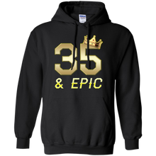Load image into Gallery viewer, Epic 35th Birthday 35 Years Old Golden King Crown T-shirt For Men HA02 - epic-35th-birthday-35-years-old-golden-king-crown-t-shirt-for-men-ha02-vivianstorescom-4