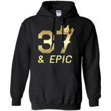 Load image into Gallery viewer, Epic 37th Birthday 37 Years Old Golden King Crown T-shirt For Men HA02 - epic-37th-birthday-37-years-old-golden-king-crown-t-shirt-for-men-ha02-vivianstorescom-4