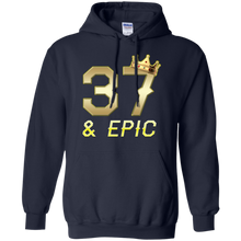 Load image into Gallery viewer, Epic 37th Birthday 37 Years Old Golden King Crown T-shirt For Men HA02 - epic-37th-birthday-37-years-old-golden-king-crown-t-shirt-for-men-ha02-vivianstorescom-5