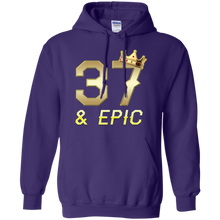 Load image into Gallery viewer, Epic 37th Birthday 37 Years Old Golden King Crown T-shirt For Men HA02 - epic-37th-birthday-37-years-old-golden-king-crown-t-shirt-for-men-ha02-vivianstorescom-6