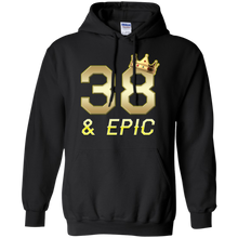 Load image into Gallery viewer, Epic 38th Birthday 38 Years Old Golden King Crown T-shirt For Men HA02 - epic-38th-birthday-38-years-old-golden-king-crown-t-shirt-for-men-ha02-vivianstorescom-4