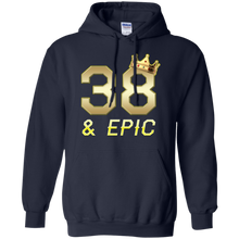 Load image into Gallery viewer, Epic 38th Birthday 38 Years Old Golden King Crown T-shirt For Men HA02 - epic-38th-birthday-38-years-old-golden-king-crown-t-shirt-for-men-ha02-vivianstorescom-5