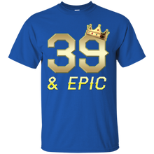 Load image into Gallery viewer, Epic 39th Birthday 39 Years Old Golden King Crown T-shirt For Men HA02 - epic-39th-birthday-39-years-old-golden-king-crown-t-shirt-for-men-ha02-vivianstorescom-2
