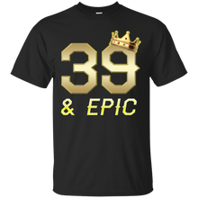 Load image into Gallery viewer, Epic 39th Birthday 39 Years Old Golden King Crown T-shirt For Men HA02 - epic-39th-birthday-39-years-old-golden-king-crown-t-shirt-for-men-ha02-vivianstorescom