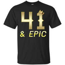 Load image into Gallery viewer, Epic 41st Birthday 41 Years Old Golden King Crown T-shirt For Men HA02 - epic-41st-birthday-41-years-old-golden-king-crown-t-shirt-for-men-ha02-vivianstorescom