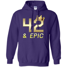 Load image into Gallery viewer, Epic 42nd Birthday 42 Years Old Golden King Crown T-shirt For Men HA02 - epic-42nd-birthday-42-years-old-golden-king-crown-t-shirt-for-men-ha02-vivianstorescom-6