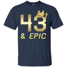Load image into Gallery viewer, Epic 43rd Birthday 43 Years Old Golden King Crown T-shirt For Men HA02 - epic-43rd-birthday-43-years-old-golden-king-crown-t-shirt-for-men-ha02-vivianstorescom-3