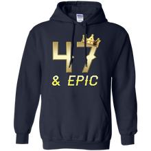 Load image into Gallery viewer, Epic 47th Birthday 47 Years Old Golden King Crown T-shirt For Men HA02 - epic-47th-birthday-47-years-old-golden-king-crown-t-shirt-for-men-ha02-vivianstorescom-5