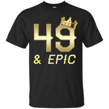 Load image into Gallery viewer, Epic 49th Birthday 49 Years Old Golden King Crown T-shirt For Men HA02 - epic-49th-birthday-49-years-old-golden-king-crown-t-shirt-for-men-ha02-vivianstorescom