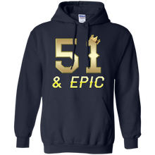 Load image into Gallery viewer, Epic 51st Birthday 51 Years Old Golden King Crown T-shirt For Men HA02 - epic-51st-birthday-51-years-old-golden-king-crown-t-shirt-for-men-ha02-vivianstorescom-5