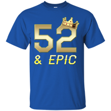 Load image into Gallery viewer, Epic 52nd Birthday 52 Years Old Golden King Crown T-shirt For Men HA02 - epic-52nd-birthday-52-years-old-golden-king-crown-t-shirt-for-men-ha02-vivianstorescom-2
