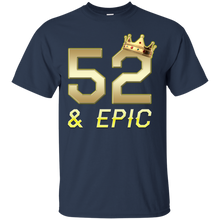 Load image into Gallery viewer, Epic 52nd Birthday 52 Years Old Golden King Crown T-shirt For Men HA02 - epic-52nd-birthday-52-years-old-golden-king-crown-t-shirt-for-men-ha02-vivianstorescom-3
