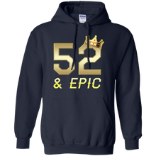 Load image into Gallery viewer, Epic 52nd Birthday 52 Years Old Golden King Crown T-shirt For Men HA02 - epic-52nd-birthday-52-years-old-golden-king-crown-t-shirt-for-men-ha02-vivianstorescom-5