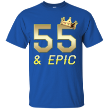 Load image into Gallery viewer, Epic 55th Birthday 55 Years Old Golden King Crown T-shirt For Men HA02 - epic-55th-birthday-55-years-old-golden-king-crown-t-shirt-for-men-ha02-vivianstorescom-2