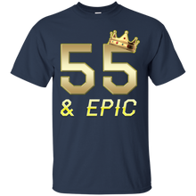Load image into Gallery viewer, Epic 55th Birthday 55 Years Old Golden King Crown T-shirt For Men HA02 - epic-55th-birthday-55-years-old-golden-king-crown-t-shirt-for-men-ha02-vivianstorescom-3