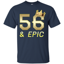 Load image into Gallery viewer, Epic 56th Birthday 56 Years Old Golden King Crown T-shirt For Men HA02 - epic-56th-birthday-56-years-old-golden-king-crown-t-shirt-for-men-ha02-vivianstorescom-3