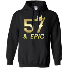 Load image into Gallery viewer, Epic 57th Birthday 57 Years Old Golden King Crown T-shirt For Men HA02 - epic-57th-birthday-57-years-old-golden-king-crown-t-shirt-for-men-ha02-vivianstorescom-4